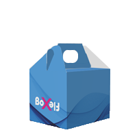 Dekorativ låda med handtag